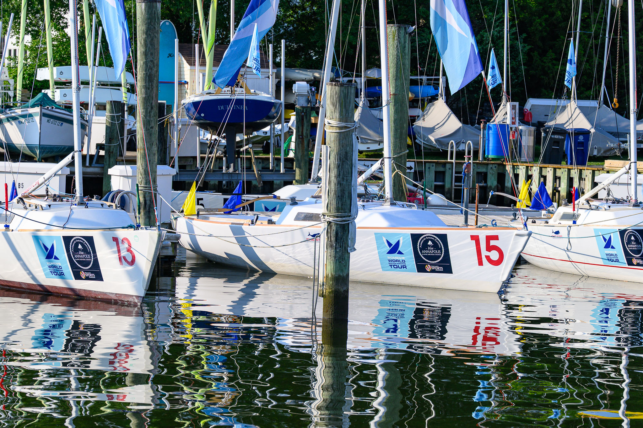 Opening day racing action at the 2025 Santa Maria Cup